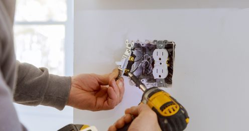 drill and outlet