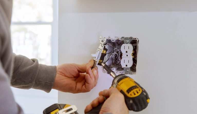 drill and outlet