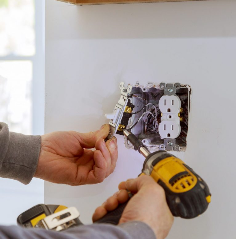 drill and outlet